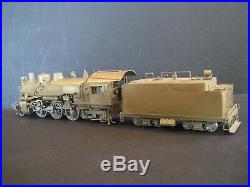 O Scale Pecos River Brass AT&SF Santa Fe 1800 Class 2-6-2 with 9K Tender