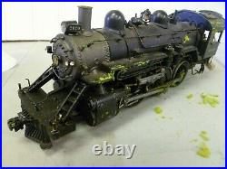 O Scale- Vintage Brass Steam Loco & Tender Needs Cleaning & Help