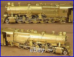 Omnicon Pennsylvania Railroad I-1 2-10-0 Steam Engine BRASS S-Scale NIB