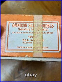 Omnicon Scale PRR/Pennsylvania K4s 4-6-2 Steam Engine F/P BRASS S-Scale