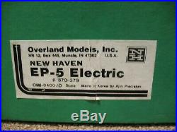 Overland Models OMI-0400/0 Brass O Scale New Haven EP-5 Electric Locomotive