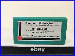 Overland Models SF SD45-2B Brass Engine N scale