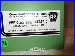 Overland Pennsylvania O Scale P5A Brass Electric Locomotive