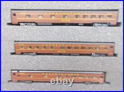 PENNSYLVANIA PA POWERED ENGINE & DUMMY PB & 6 PASSENGER WithINTERIORN SCALE