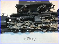 PFM United Painted Brass HO Scale Sierra 2-6-6-2 Articulated Logging Locomotive