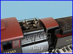 PIKO G SCALE READING CAMELBACK LOCOMOTIVE ENGINE With TENDER Smoke & Sound New