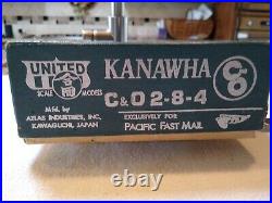 Pacific Fast Mail Brass Ho Scale C & O 2-8-4 Kanawha Locomotive & Tender