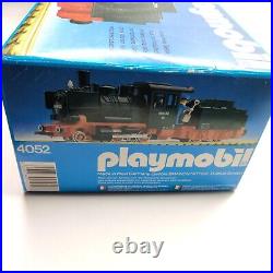 Playmobil 4052 Steam Locomotive Train Engine with Tender G Scale