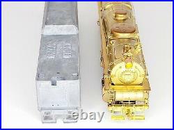 Precision Scale Co Ho Brass 2-10-2 PRR Locomotive & Tender #PK-85 For Parts