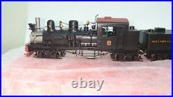 Precision Scale (PSC) Brass Westside Lumber Co. Shay #8 Locomotive (Hon3 Scale)