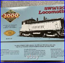 Proto 2000 HO Scale IC Illinois Central SW9/1200 Locomotive Engine #438 Vintage
