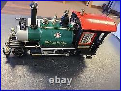 REA Rodgers Great Northern 2-4-2 Steam Locomotive GN Cab & Head lights G Scale