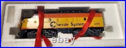 Railking By MTH O Scale F-3A Diesel Locomotive Chessie #4321 Non Powered