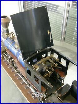 Railroad Os Mogul 1 Scale Narrow Gauge Live Steam Locomotive Engine & Tender
