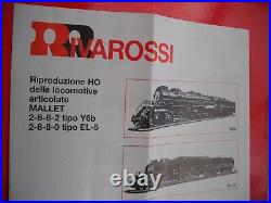 Rivarossi 5400, 2-8-8-0 EL-5 Mallet, B&O 7165, Steam Locomotive Engine, HO Scale