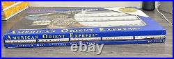 Rivarossi HO Scale #0824 American Orient Express (8) Piece Set No. 2391 of 3000