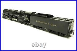 River Raisin OMI1657 C&O 2-6-6-6 Allegheny #1659 Brass Steam Locomotive, S Scale