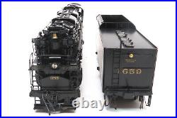 River Raisin OMI1657 C&O 2-6-6-6 Allegheny #1659 Brass Steam Locomotive, S Scale