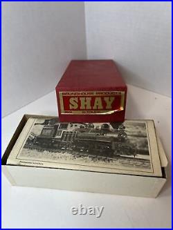 Roundhouse Products Shay 360 2-Truck HO Scale Locomotive Kit Open Box