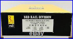 SUNSET Brass 3 Rail O Scale Great Northern S-2 4-8-4Steam Engine #2558withTender