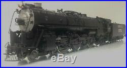 SUNSET Brass Santa Fe 4-8-4 Steam Locomotive #3751 with Tender O Scale 3 Rail