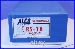 Samhongsa Brass HO Scale Powered ALCO RS-18 Diesel Engine D-127 / B