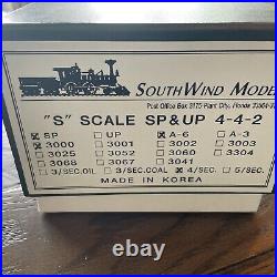 SouthWind Models S Scale Brass 4-4-3 Class A-6 Southern Pacific #3000 NOS