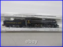 Spectrum # 82652 Chesapeake & Ohio 2-6-6-2 Locomotive # 1522 & Tender N Scale