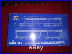 USA TRAINS 22400-2 Rio Grande ALCO PA AB Diesel Locomotive Set G Scale NIB