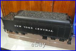 USA TRAINS G SCALE New York CENTRAL J1e DIE CAST HUDSON, LOCOMOTIVE, LN-WOOD BOX