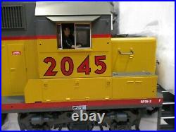USA Trains G Scale Locomotive Emd Gp 38-2 Union Pacific Flag #2045 New