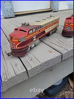 Unique Art MFG CO. USA O Scale #2000 Rock Island Locomotive