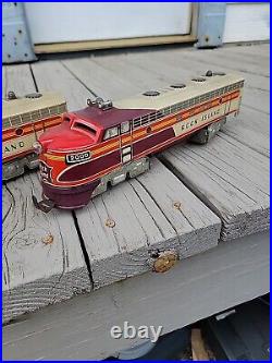 Unique Art MFG CO. USA O Scale #2000 Rock Island Locomotive