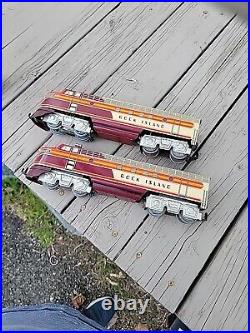 Unique Art MFG CO. USA O Scale #2000 Rock Island Locomotive