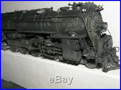United Scale Ho Scale Brass Santa Fe 4-8-4 Steam Locomotive Weathered