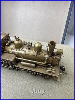 United Scale Models HO Scale Brass 2-Truck Shay Steam Locomotive With Box
