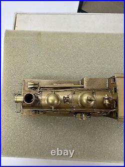 United Scale Models HO Scale Brass 2-Truck Shay Steam Locomotive With Box