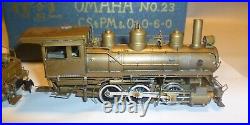 United Scale Models Pacific Fast Mail Omaha No. 23 Locomotive 0-6-0