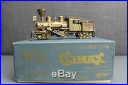 Vintage Brass PFM HO Scale United Climax Class C Locomotive Made in Japan