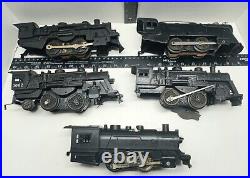 Vintage Lionel Marx 027 Scale Train Steam Lot of 5 Various Locomotives Parts
