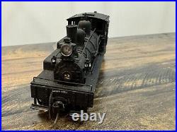 Vintage United HO Scale 2 Truck Shay Locomotive Engine Black #2 AS-IS