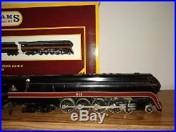 WILLIAMS-O SCALE NORFOLK and WESTERN J-4-8-4 BRASS NO. 5601 STEAM ENGINE
