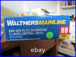 Walthers Mainline HO locomotive-Illinois Central #9174 HO scale