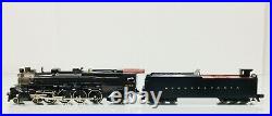 Weaver #6755 BRASS PRR M1a 4-8-2 Mountain Steam Engine & Tender O Scale 3 Rail