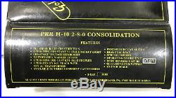 Weaver Models Gold Edition Brass PRR 2-8-0 Consolidation #7609 3-rail O Scale