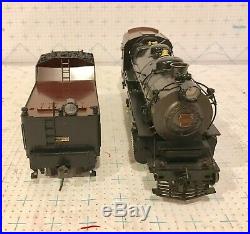 Weaver O Scale Brass 2 Rail PRR 4-6-0 G5 Locomotive & Tender With Smoke OB