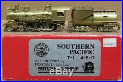 Westside SP/Southern Pacific T-1 4-6-0 Steam Engine HO-Scale BRASS