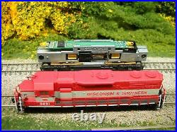 Wisconsin Southern Railroad, N Scale Atlas GP38 Wisconsin Southern #3801 withDCC