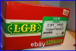 Working Lighted Lehmann LGB G Scale 2095 Red Locomotive