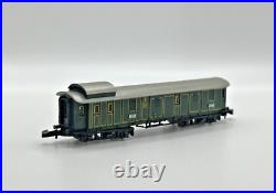Z Scale Marklin 8102 4-6-2 Locomotive Set With 3 Passenger Cars Original Box